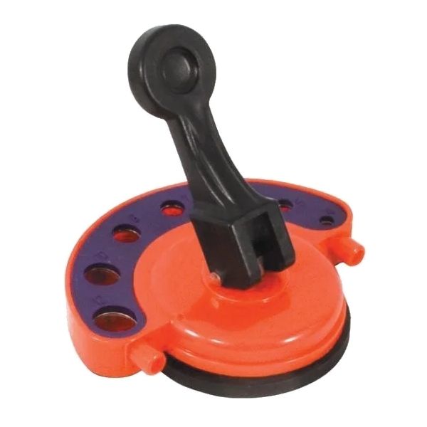 Кондуктор пластиковый METALLICA Optima для коронок алмазных 4-12 мм, с присоской и подачей воды