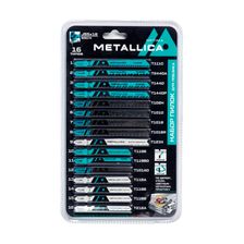 Набор пилок д/лобзика METALLICA Optima  №5 по дереву и металлу, блистер, 16 шт - изображение 2