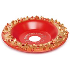 Чашка твердосплавная шлифовальная METALLICA Ultra 125х22,2 мм, #14, закругленная, по дереву. В кор. - изображение 2