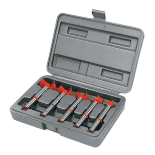 Набор сверл Форстнера тв. спл. METALLICA Ultra 15/20/25/30/35 мм, по дереву, ДСП, МДФ, 5 шт, кейс