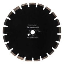 Диск алмазный отрезной сегментный METALLICA Ultra 300x25,4 мм, H=10 мм по асфальту 100 м/с - изображение 2