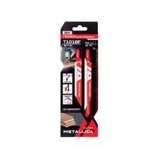 Пилки д/лобзика METALLICA Ultra T101BF, 100/75мм шаг 2,5мм, BiM чистый рез, по дер/ЛДСП 2шт - изображение 2