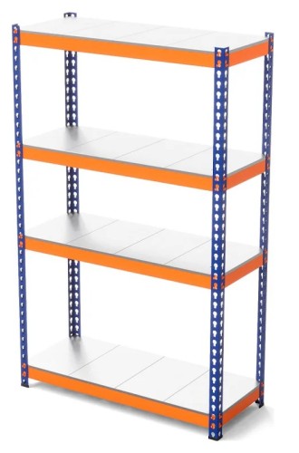 Металлический стеллаж ГТС Профи 2000x1540x455, ярусы: 4 шт. оцинк. метал. 99-201545407