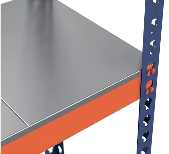 Металлический стеллаж ГТС Профи 2000x1540x655, ярусы: 4 шт. оцинк. метал. 99-201565407 - изображение 3