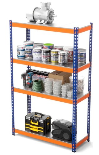 Металлический стеллаж ГТС Профи 2000x1540x455, ярусы: 4 шт. оцинк. метал. 99-201545407 - изображение 2