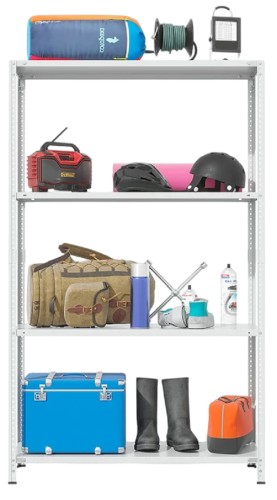 Металлический стеллаж ГТС ТС Лайт 2000х1200х500 сост.ст. полки:4 шт, металл 99-20001205 - изображение 3