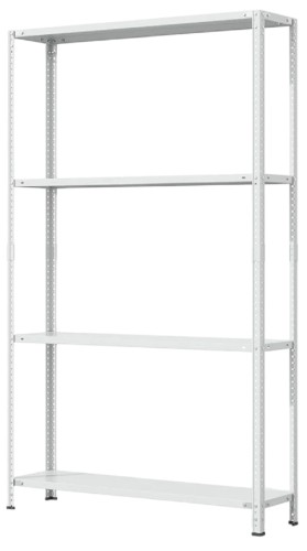 Металлический стеллаж ГТС ТС Лайт 2000х1200х300 сост.ст. полки: 4 шт,металл 99-20001203