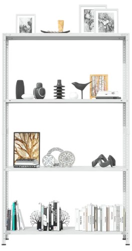 Металлический стеллаж ГТС ТС Лайт 2000х1200х300 сост.ст. полки: 4 шт,металл 99-20001203 - изображение 2