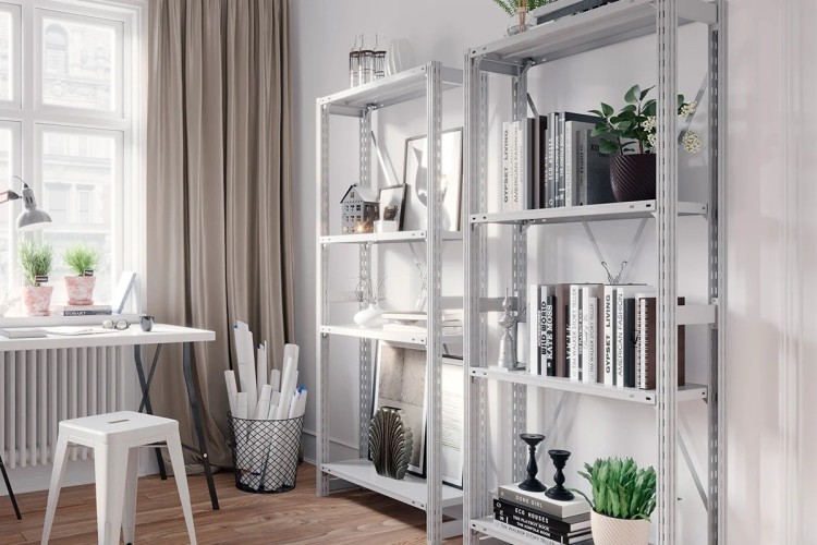 Металлический стеллаж ГТС Универсал Стеллаж 2200x1060x400 мм, 5 полок 99-180830500С - изображение 2