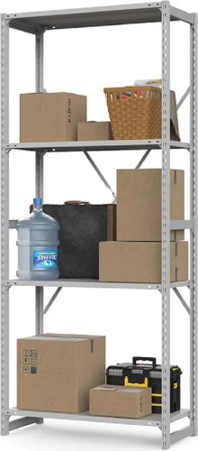 Металлический стеллаж ГТС Универсал Стеллаж 2200x1060x600 мм, 5 полок 99-180830506С