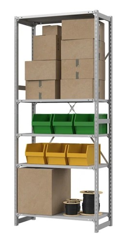 Металлический стеллаж ГТС Универсал Стеллаж 2200x1060x400 мм, 5 полок 99-180830500С