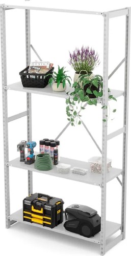 Металлический стеллаж ГТС Универсал Стеллаж 2200x1060x300 мм, 4 полки 99-221130401С