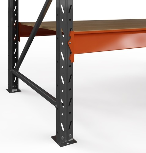 Металлический стеллаж ОПТИМА 2000х2500х785 мм полки 5 шт., фанера 99-2025078501 - изображение 4