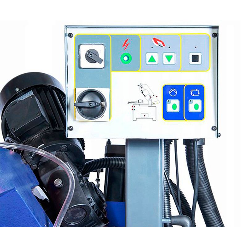 Полуавтоматический ленточнопильный станок по металлу MetalTec BS 250SA (380W) - изображение 8