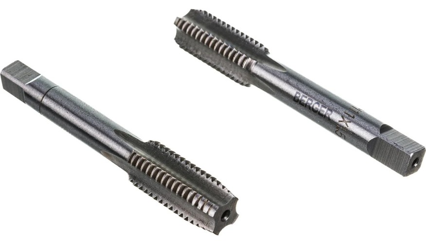 Метчик BERGER BG BG1026 M14х1,25 мм метрические комплектные 2 шт.