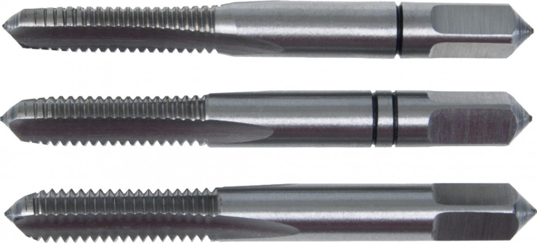 Метчик D.BOR HSS-G DIN 352 M12x1.75 мм тип N, 3 шт. W-046-9G10M12-1702D