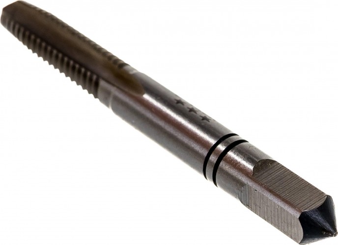 Метчик D.BOR HSS-G DIN 352 M5x0.80 мм тип N, 3 шт. W-046-9G10M05-0802D - изображение 3