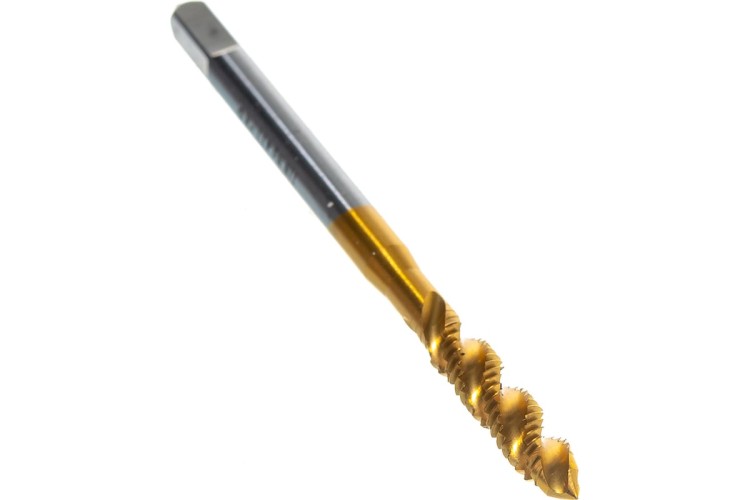 Метчик Профоснастка №411 Эксперт М4,0*0,7 HSS M2 TIN ISO529 глух отв однопроходн. 50221011 - изображение 3