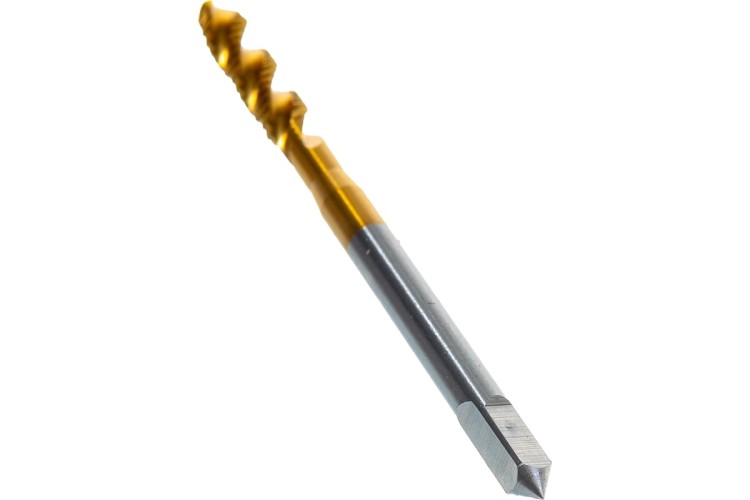 Метчик Профоснастка №411 Эксперт М4,0*0,7 HSS M2 TIN ISO529 глух отв однопроходн. 50221011 - изображение 2