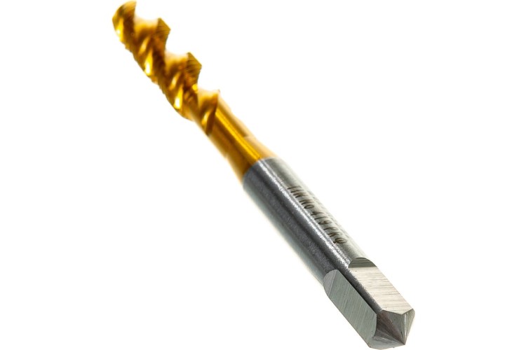 Метчик Профоснастка №419 Эксперт М6,0*1,0 HSS M2 TIN ISO529 глух отв однопроходн. 50221019 - изображение 3