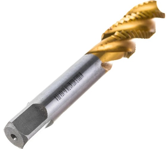 Метчик Профоснастка №434 Эксперт М10,0*1,25 HSS M2 TIN ISO529 глух отв однопроходн. 50221034 - изображение 2