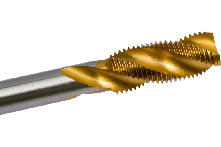 Метчик Профоснастка №444 Эксперт М12,0*1,25 HSS M2 TIN ISO529 глух отв однопроходн. 50221044 - изображение 4