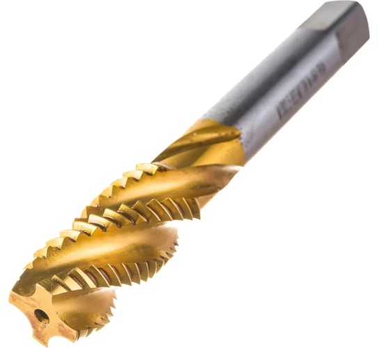 Метчик Профоснастка №464 Эксперт М18,0*2,5 HSS M2 TIN ISO529 глух отв однопроходн. 50221064