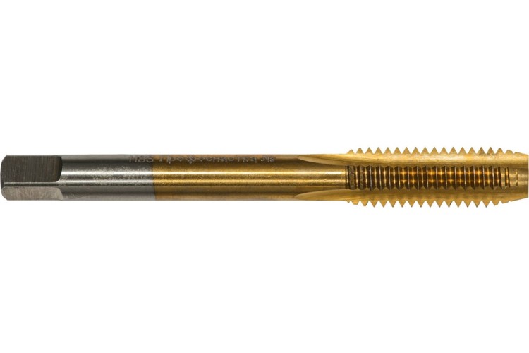 Метчик Профоснастка №87 Эксперт М8*0,75 HSS M2 TIN ISO 529 маш-ручн, однопроходн. 50211022 - изображение 2