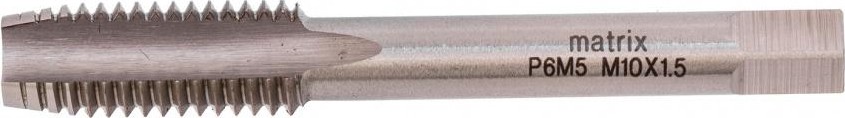Метчик ручной MATRIX М10 х 1,5 мм, Р6М5 76692 76692