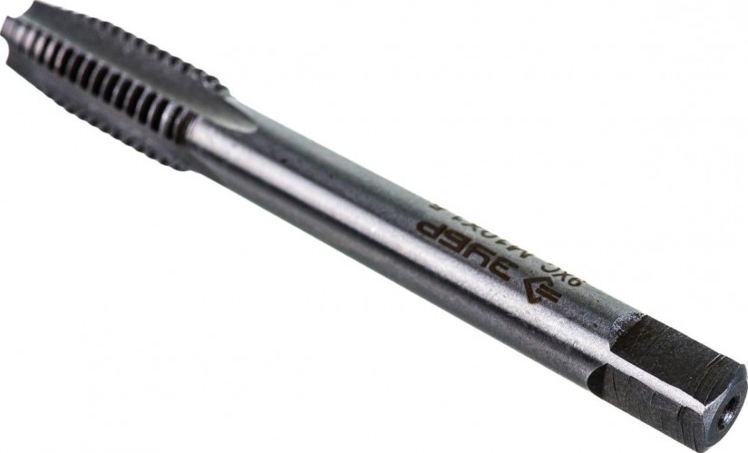 Метчик ЗУБР ручной М10x1.5мм сталь 9хс 4-28002-10-1.5 - изображение 2