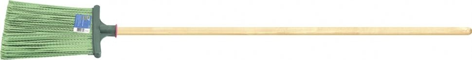 Метла полипропиленовая СИБРТЕХ распушеная 270 х 260 мм, с черенком 63218 63218