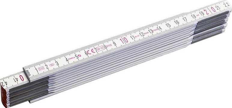 Метр складной, деревянный STABILA тип 1607 2,0 м х 16 мм 01134