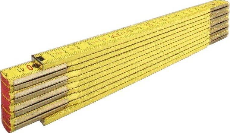 Метр складной, деревянный STABILA тип 407P 2,0 м х 16 мм 14556