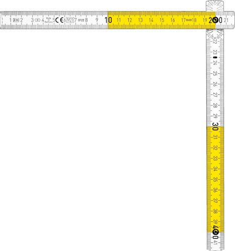 Метр складной KRAFTOOL PRO-90 Kontakt 2.4 м, деревянный  34729 - изображение 2