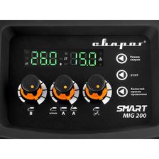 Инвертор сварочный MIG 200 REAL SMART (N2A5) Black (маска+краги) - изображение 13