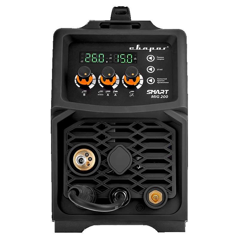Инвертор сварочный MIG 200 REAL SMART (N2A5) Black (маска+краги) - изображение 3
