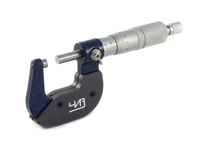 Микрометр ЧИЗ МК 0 - 25 0,01 28558 - изображение 2