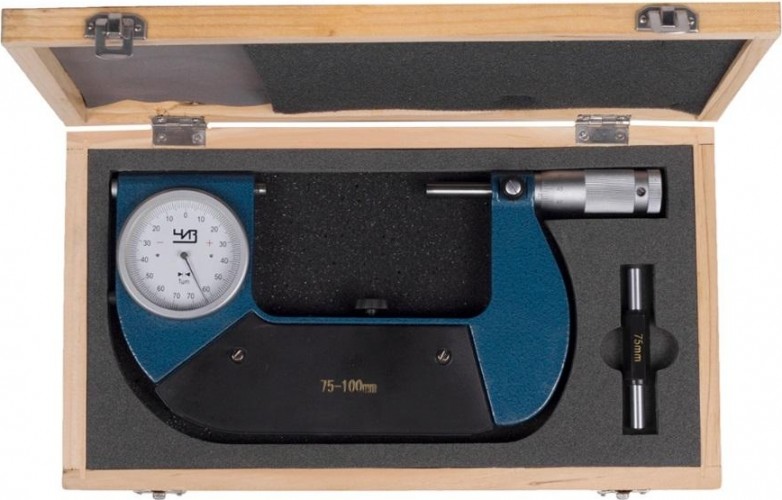 Микрометр ЧИЗ  рычажный МР-100 0,001 +/-70 ЧИЗ 297567 - изображение 3