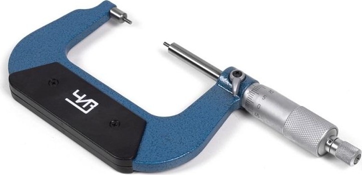 Микрометр ЧИЗ  с мал.изм.губ. МК-МП- 50 0.01 ЧИЗ 51119 - изображение 2