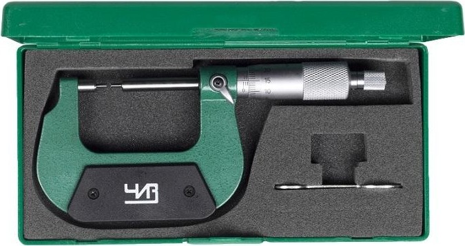 Микрометр ЧИЗ  с мал.изм.губ. МК-МП- 25 0.01 ЧИЗ 51118 - изображение 3