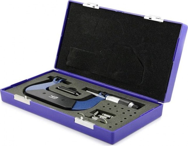 Микрометр ЧИЗ  со встав. МВМ-100 0.01 ЧИЗ 45754 - изображение 3