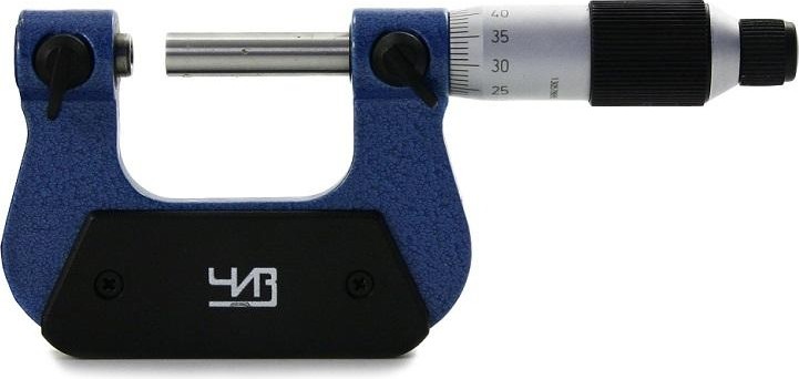 Микрометр ЧИЗ  со встав. МВМ- 25 0.01 ЧИЗ 45751 - изображение 2