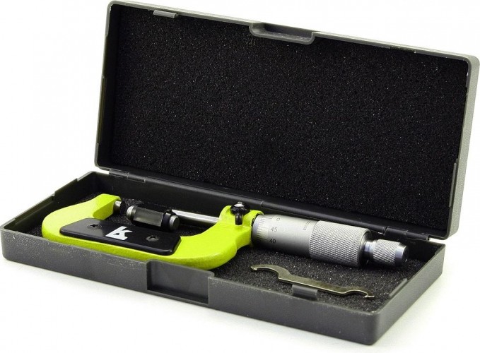 Микрометр КАЛИБРОН  гладкий МК 50-75 0.01 1 кл. точности Калиброн 70410 - изображение 2