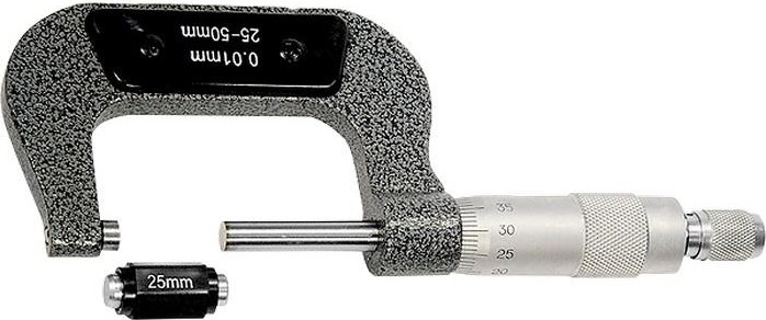 Микрометр MATRIX 25-50 мм механический 317505