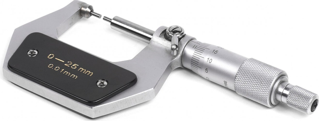 Микрометр SHAN  с мал.изм.губ. МК-МП- 25 0,01 450358 - изображение 2
