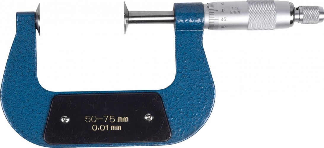 Микрометр SHAN  зубомерный МЗ- 75 0,01 351255