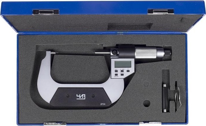 Микрометр цифровой ЧИЗ  мал.изм.губ. МКЦ-МП- 75 0.001 ЧИЗ 96458 - изображение 3