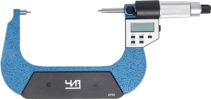 Микрометр цифровой ЧИЗ  мал.изм.губ. МКЦ-МП-100 0.001 ЧИЗ 96459