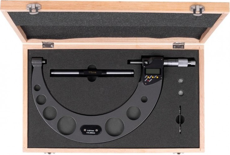 Микрометр цифровой ЧИЗ  МКЦ- 200 0,001 электр. 4-кн. IP54 ЧИЗ 419127 - изображение 3