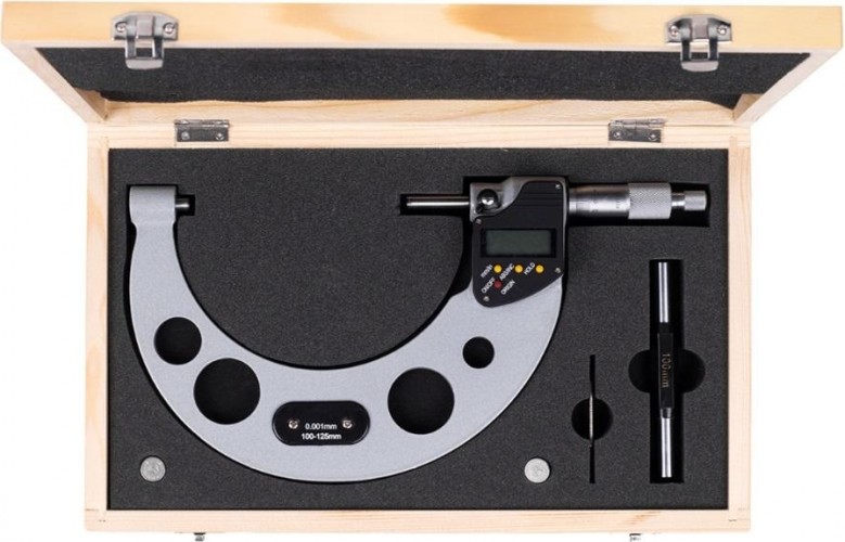 Микрометр цифровой ЧИЗ  МКЦ- 125 0,001 электр. 4-кн. IP54 ЧИЗ 418869 - изображение 3